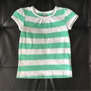 💚Old Navy Short sleeve stripe tee -2T